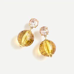 NWT (limited edition) J. CREW Disco Ball Drop Earrings + dust bag